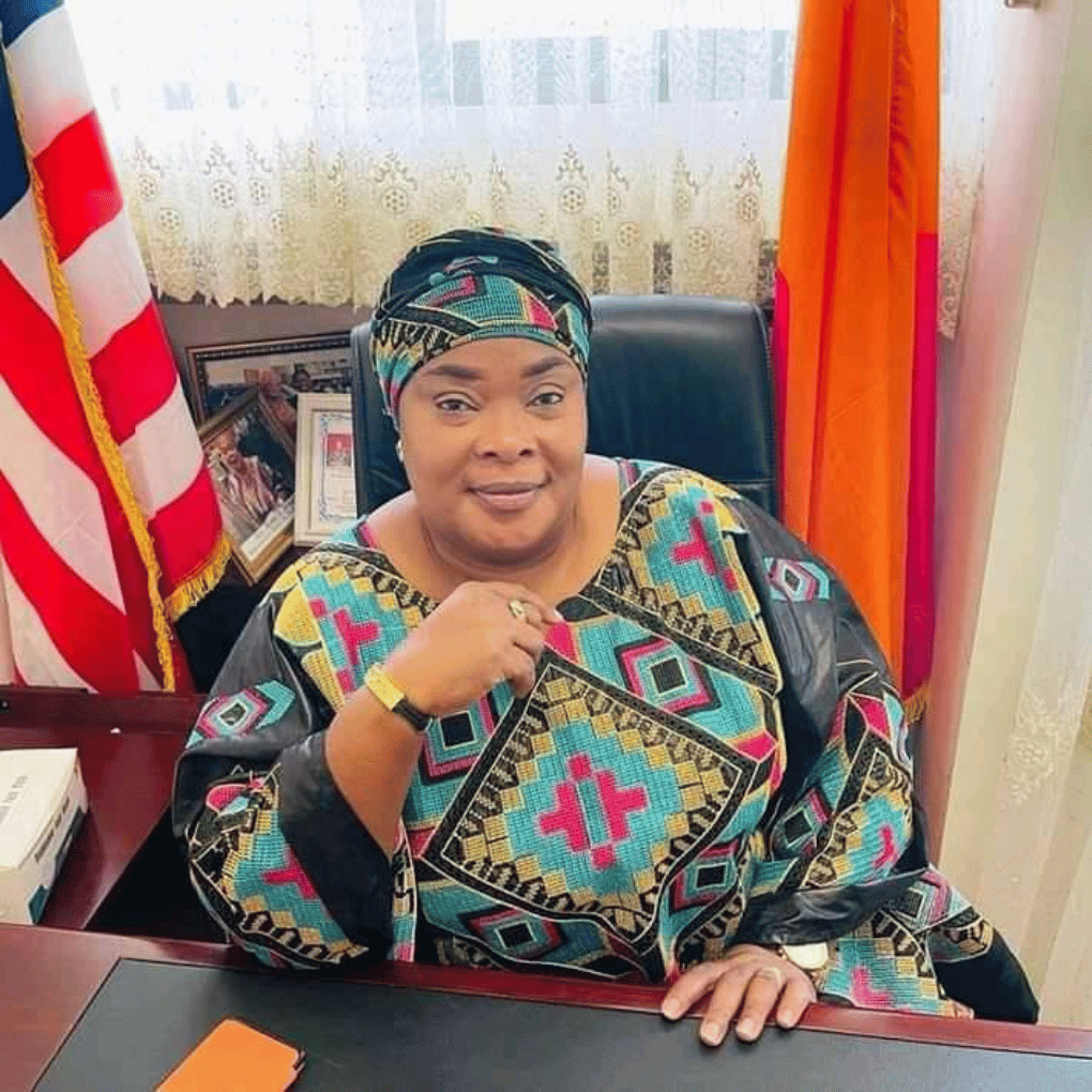 a Liberian female lawmaker